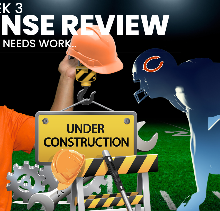 Week 3 Chicago Bears Offense Review:  Still Needs Work🤔