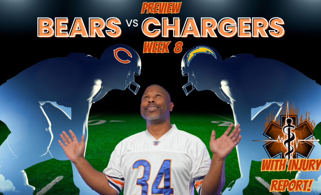 Chicago Bears vs Los Angeles Chargers: Week 8 Game Preview and Injury Report 🤨