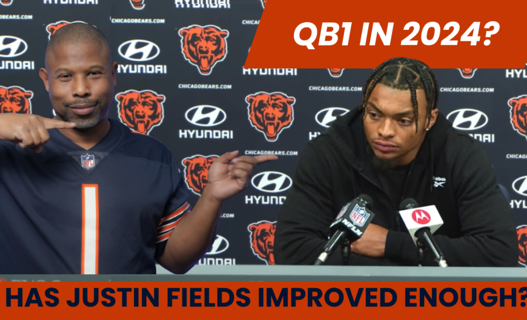 Has Justin Fields improved enough to be QB1 in 2024? 🤔