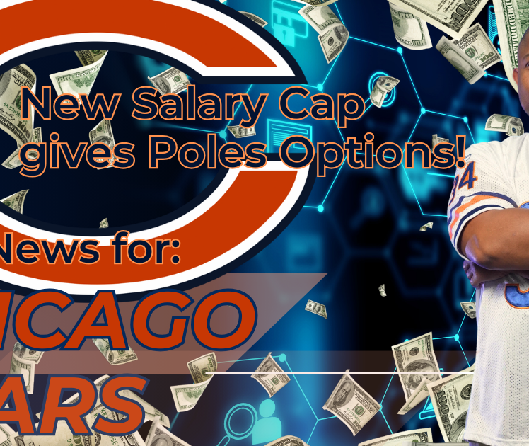 Chicago Bears Have $82M in Salary Cap Space – How Will They Use It This Offseason?